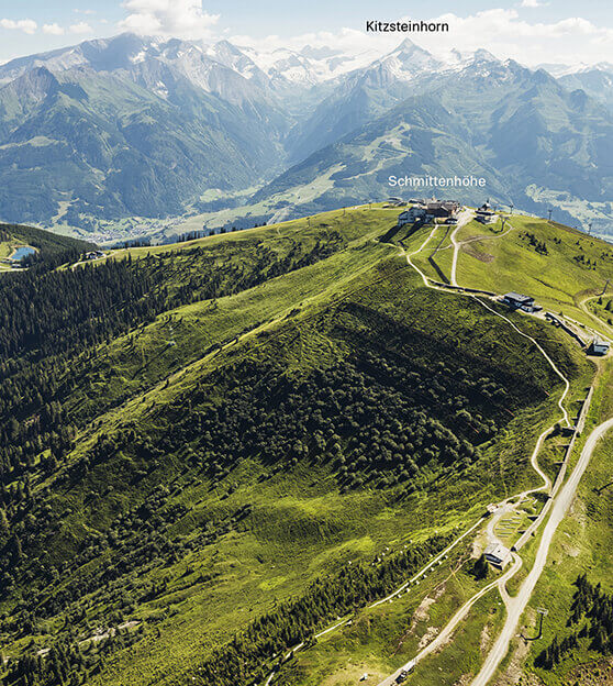 Schmittenhöhe with Kitzsteinhorn in the background
